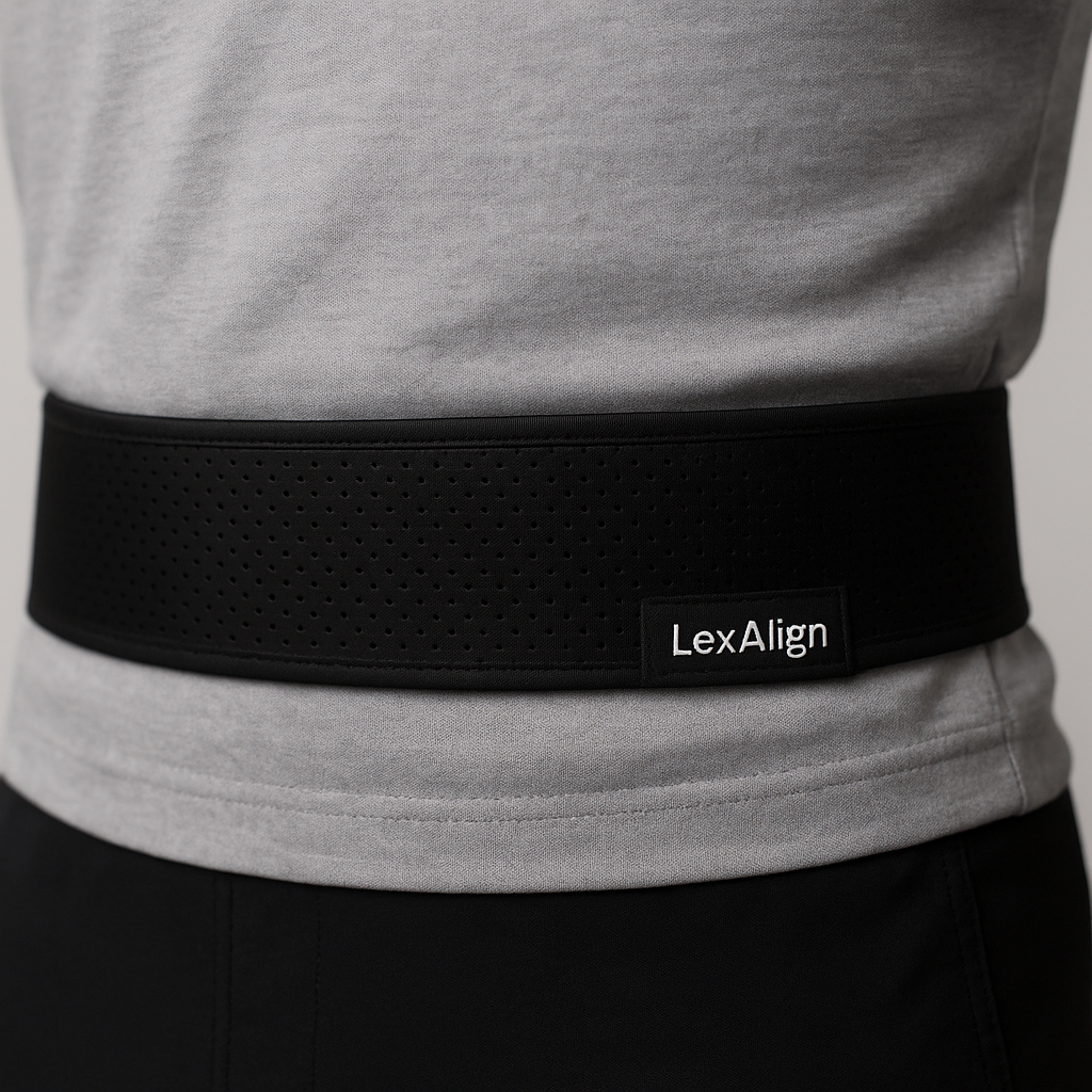 LexAlign 3-Inch Low-Profile Back Support Belt